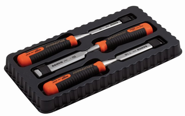 Bahco Stechbeitel-Satz, ergo, 12,18,25 mm, im Karton, 434-S3-EUR