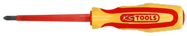 KS Tools ERGOTORQUE VDE PH-Schraubendreher, PH0, 117.0522