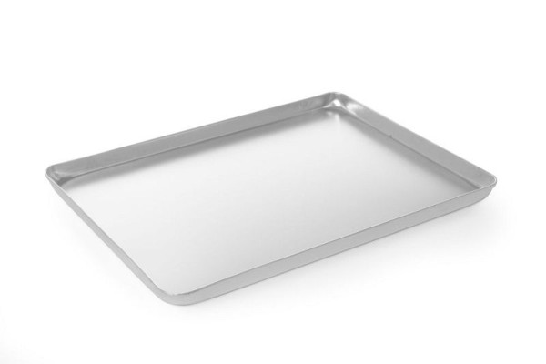 Hendi Präsentiertablett für Süßwaren silber, LxBxH: 400x300x20 mm, 808504