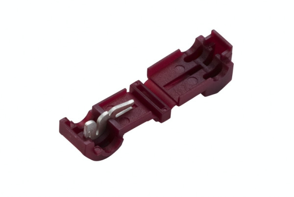 HELLA Leitungsverbinder, rot, von: 0.5mm², bis: 1.0mm², Abzweigverbinder, 8KV 744 858-003