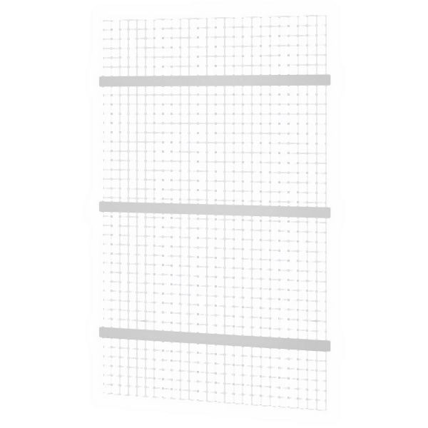 hofe Rückwand Plus (Gitter) - verzinkt passend für H 2000 x B 1300 mm, Z582013