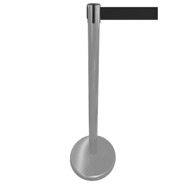 Stein HGS Personenleitsystem -P-LINE Future-, Metall/ anthrazit, schwarz, mit Sicherheitsverschluss (selbstlösend), Gurtlänge: 2,3 m, 12792-0303