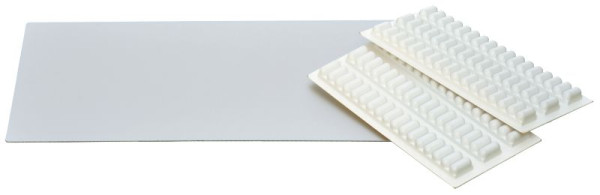 Gmöhling Transportkiste G®-BOX Zubehör Set Trennwand 6 + Führungen, Eloxiertes Aluminium, 045150077