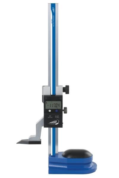 HELIOS PREISSER Digitaler Höhenmess- und Anreißgerät, mit Zahnstange, Messbereich 0 - 300 mm, 347722