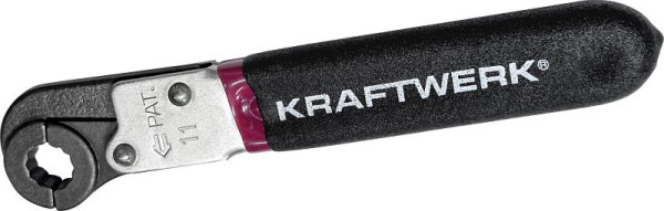 Kraftwerk PRO LINE Aufklappbarer Ratschenschlüssel 17 mm, 2586-17