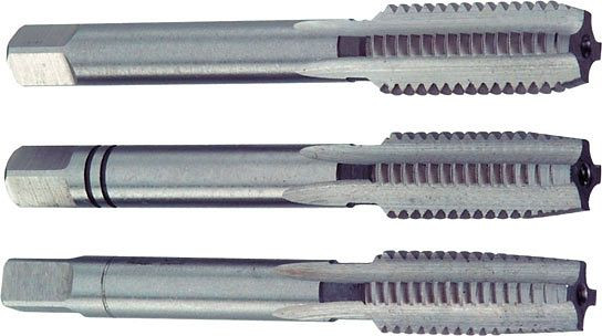 Projahn Handgewindebohrersatz für Withworth-Gewinde BS 84 HSS-G DIN 352 BSW 3/4"x10, 937034