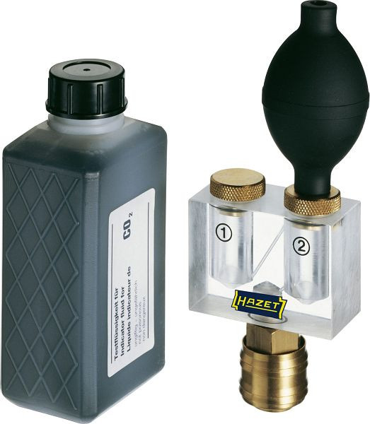 Hazet Zylinderkopf-Lecktester, Sicheren Erkennen von Zylinderkopfschäden, 4800-41, 4000896058891