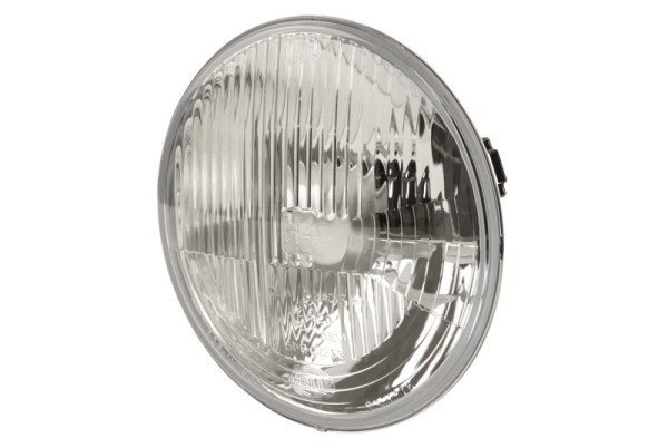 HELLA Halogen-Scheinwerfereinsatz, Hauptscheinwerfer, 12V, rund, Referenzzahl: 20, ECE, gewölbte Streuscheibe, links/rechts, 1A6 002 395-031
