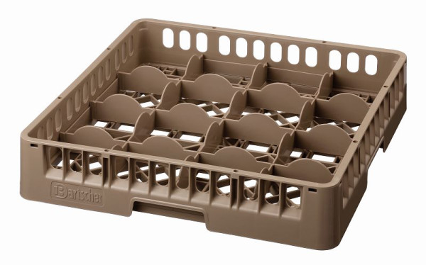 Bartscher Gläserkorb, 16 Fächer, Innenhöhe 83 mm, 5316, 4015613654652