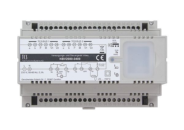TCS Versorgungs- und Steuergerät für Video-Anlagen 8 TE, NBV2600-0400