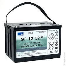 EXIDE Batterie GF 12052 Y O, absolut wartungsfrei, 130100025