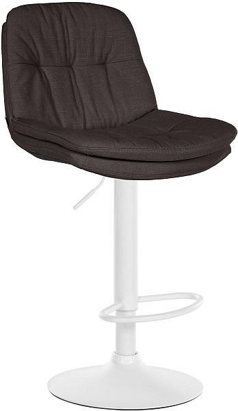 CLP Barhocker Laurel Stoff weiß, dunkelgrau, 323945