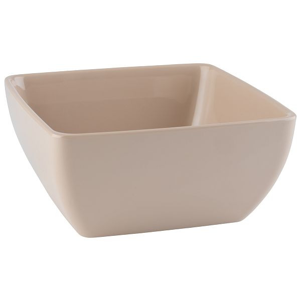 APS Schale -PURE-, 25 x 25 x 12 cm, Melamin, Farbe: sand, 3,8 Liter, 85261