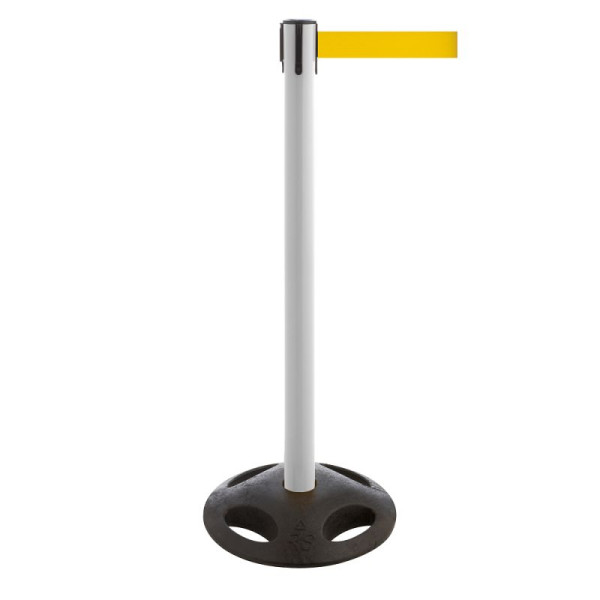 Stein HGS Personenleitsystem -P-Line Utility-, weiß, signalgelb, mit magnetischem Gurtendstück, 12828m-1204