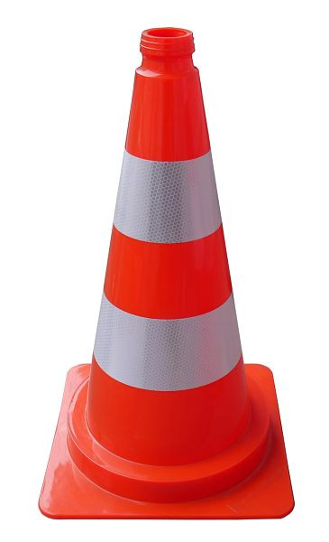 Schake Leitkegel 750mm rot / silber, 3L750RS2, 4250384747244