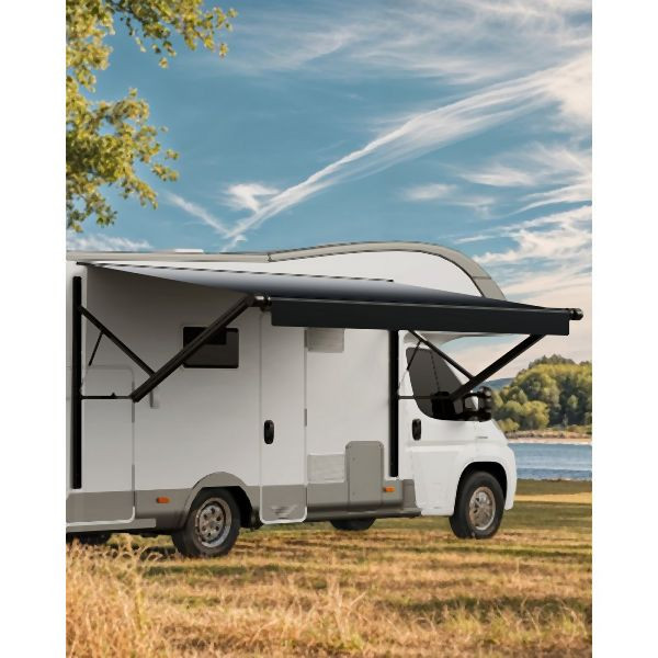 VEVOR Markise Camping Seitenmarkise Wohnwagen Elektrische Modulmarkise 4285mm, DDKSSSFCZYP12SRQPV9