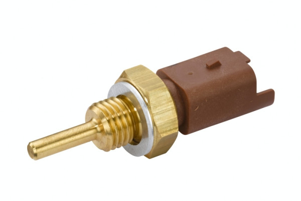 HELLA Sensor, Kühlmitteltemperatur, 12V, 2-polig, geschraubt, 6PT 009 309-241