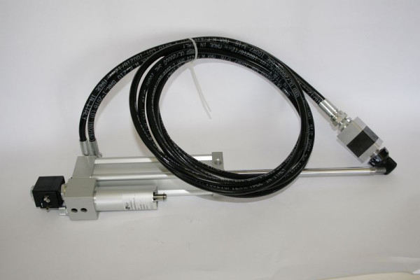ELMAG Hydraulikzylinder komplett, mit Schlauch und Reglerzu MACC 301 CSO, 9709528
