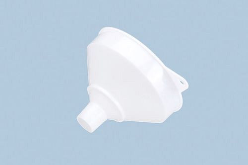 DENIOS Fasstrichter aus Kunststoff, Durchmesser 253 mm, mit Sieb, ohne Rohrstutzen, VE: 10 Stück, 308410