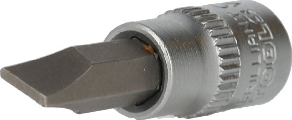 Brilliant Tools 1/4" Schlitz Bit-Stecknuss, 1,2 x 7 mm, BT020813