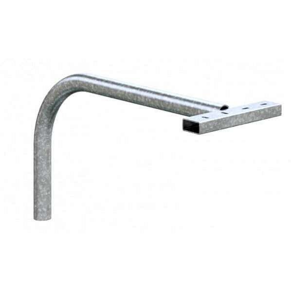 Schake Strahlerhalterung, Außenmaße: 787x427x280mm, verzinkt, aus Rundrohr, zur befestigung von LED Strahler an Gitterrohrmast, 3533H