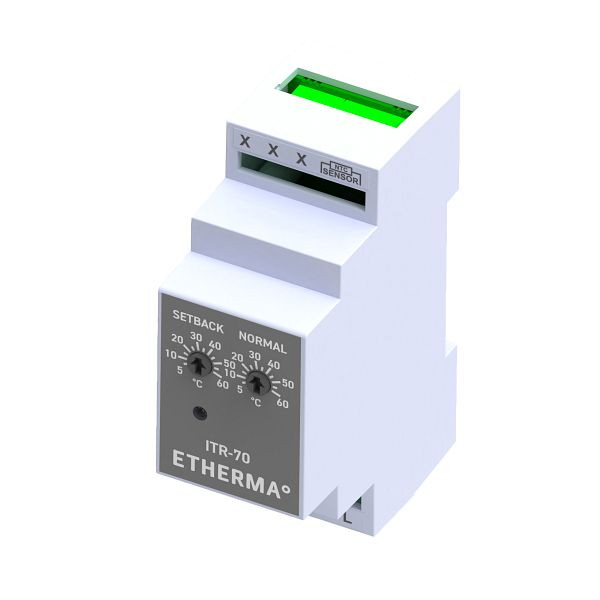 Etherma Elektronischer Verteilereinbauregler, 5-60°C, 16A, 230V, 46723
