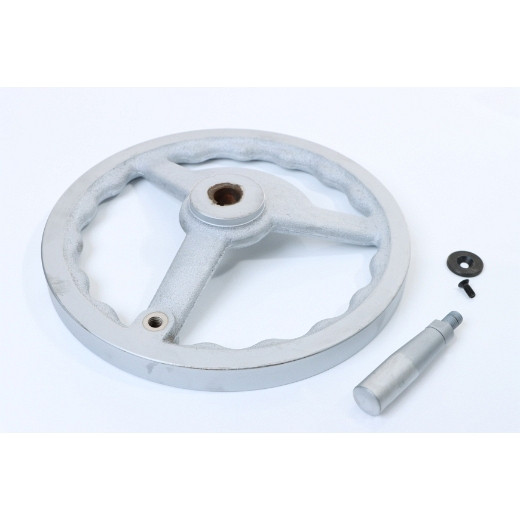 ELMAG Handrad komplett mit Befestigungsschraube für Längsvorschub Nr. 46-51 zu Industrie 1000/250 HD, 9808631
