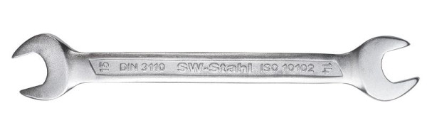 SW-Stahl Doppelgabelschlüssel, 6 x 7 mm, 00101L, 4033592000024