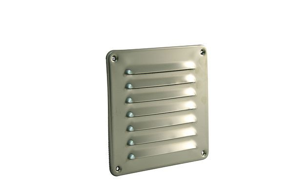 Marley Lüftungsgitter 155x155mm aus Edelstahl, 058795