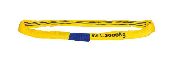 YALE Doppelmantel-Rundschlinge RSD 01000-L1 0,5m Doppelmantel violett, N33101005