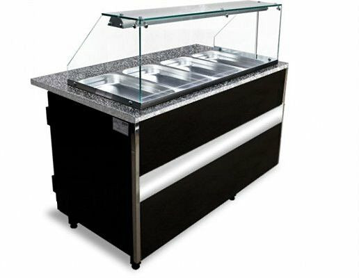 Igloo Warmetheke Gastroline Bemar, 211 Liter Volumen, 1000x800x850 mm, GL103B