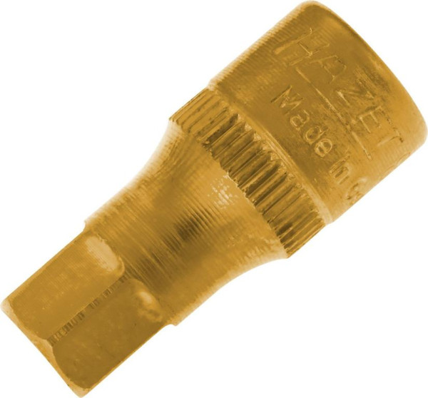 Hazet Schraubendreher-Steckschlüsseleinsatz, Vierkant hohl 6,3 mm (1/4 Zoll), Innen-Sechskant Profil, 8 mm, 8501-8