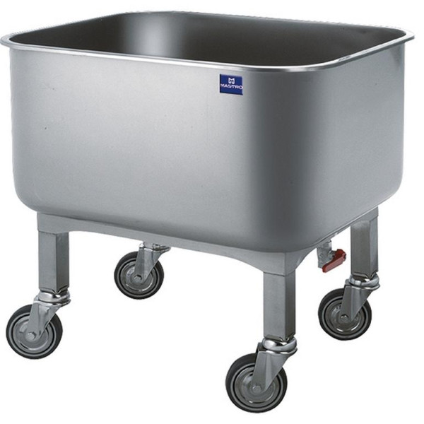 OEM Waschwagen mit Ablasshahn, 80 Liter, 4 Räder, GKZ0001