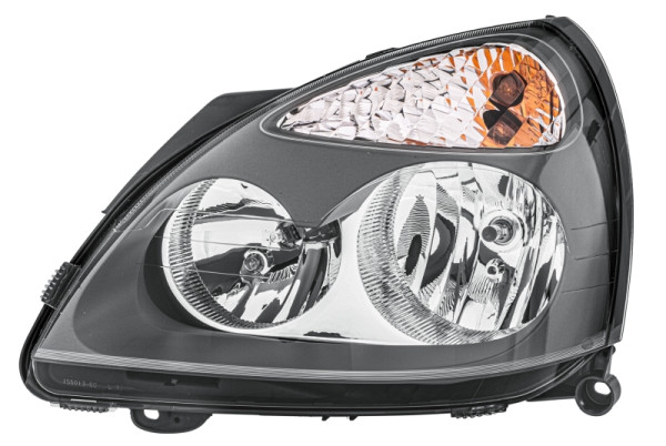 HELLA Halogen-Hauptscheinwerfer, für u.a. Renault Clio II (BB_, CB_), ECE, für Rechtsverkehr, links, 1DB 008 461-731
