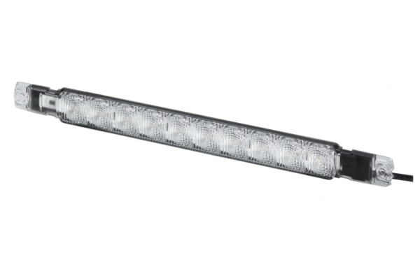 HELLA LED-Rückfahrscheinwerfer, Strip Lamp, 12V, Anbau, für waagerechte Befestigung, Kabel: 2500mm, Stecker: offene Kabelenden, 2ZR 980 889-011