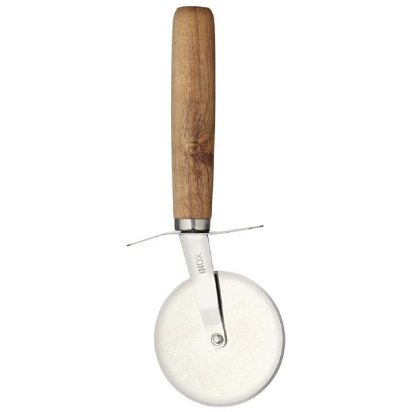 Kitchen Craft Italienisches Pizzarad mit Holzgriff 65 mm, FB448
