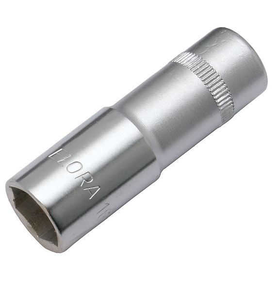 ELORA Zündkerzen-Steckschlüsseleinsatz 1/2", mit Magnet, sechskant, 771-LMG 20,8 mm (13/16"af), 0771032082300