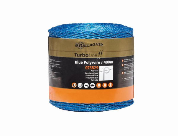 Gallagher TurboLine Litze Blau 400m, 075829, 8713235075829