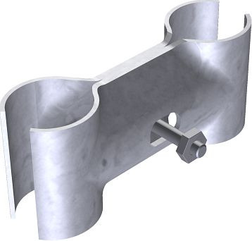 Schake Verbindungsschelle, 5,0 mm Blechstärke, 3VB10V, 4250384726607