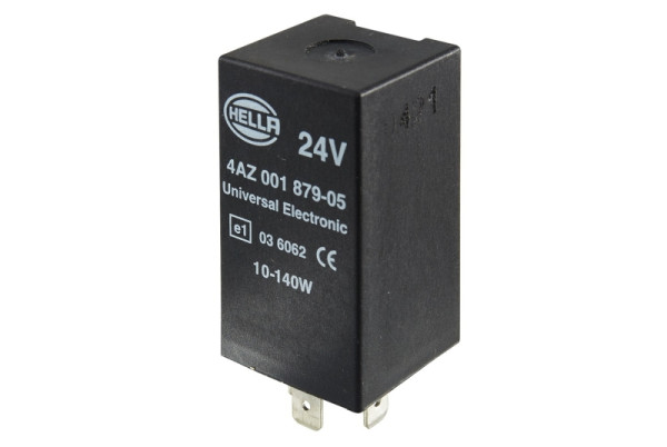 HELLA Blinkgeber, 24V, 3-polig, Anbau, mit Halter, 4AZ 001 879-051