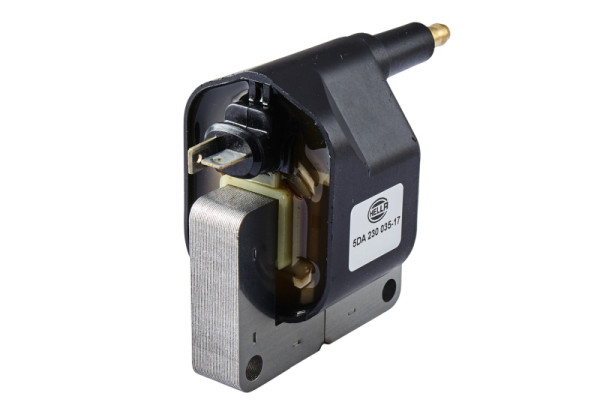 HELLA Zündspule, 3-polig, Kerzenschachtzündspule, geschraubt, 5DA 230 035-171