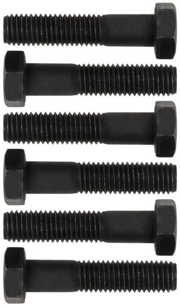 KS Tools Schrauben-Satz M12 x 1,75 mm, SW 19, L=55 mm, 6-teilig, 460.1113
