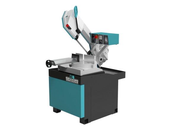 Berg & Schmid Doppel-Gehrungsbandsäge 1,5 kW 400 V stufenlos 18-110 m/min. Sägebandlänge 2.765 mm, 20437