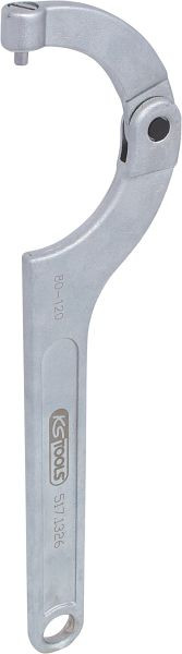 KS Tools Gelenk-Hakenschlüssel mit Zapfen, 80-120mm, 517.1326