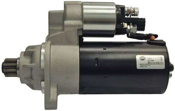 HELLA Starter/Anlasser, 12V, 2.2kW, für u.a. VW T5 Chassis (7JD,7JE,7JL,7JY,7JZ,7F, 8EA 012 526-111