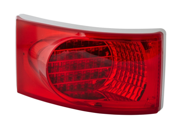 HELLA Heckleuchte, LED, 24V, Einbau/geschraubt, Lichtscheibenfarbe: rot, LED-Lichtfarbe: rot, 500mm, offene Kabelenden, links/rechts, 2SB 345 982-001