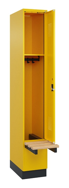 C+P Spind Evolo PLUS, 1 Abteile, 1950x300x815mm, 1023/1023, Zylinderschloss, 049040-10 S10049
