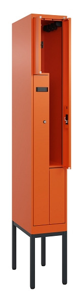 C+P Z-Spind Evolo PLUS, Gestell, 2 Fächer, 2120x300x500mm, 2004/2004, Zylinderschloss, 0490337-102 S10050