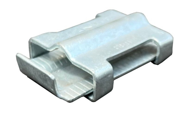Schake Keilverbinder für Erdungsband, nur Flachmaterial bis 50 mm Breite, verzinkt, 11189-1VZ
