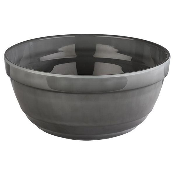 APS Schale -EMMA-, Ø 23 cm, Höhe: 10,5 cm, Melamin, grau, 2,3 Liter, 85108